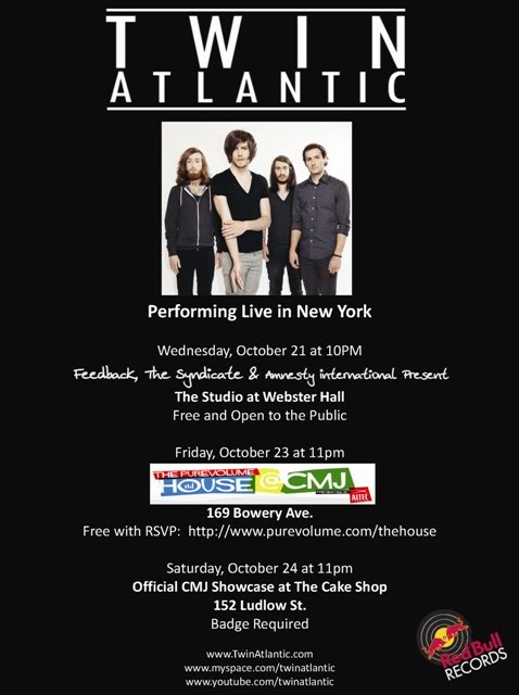 Twin Atlantic CMJ 2009